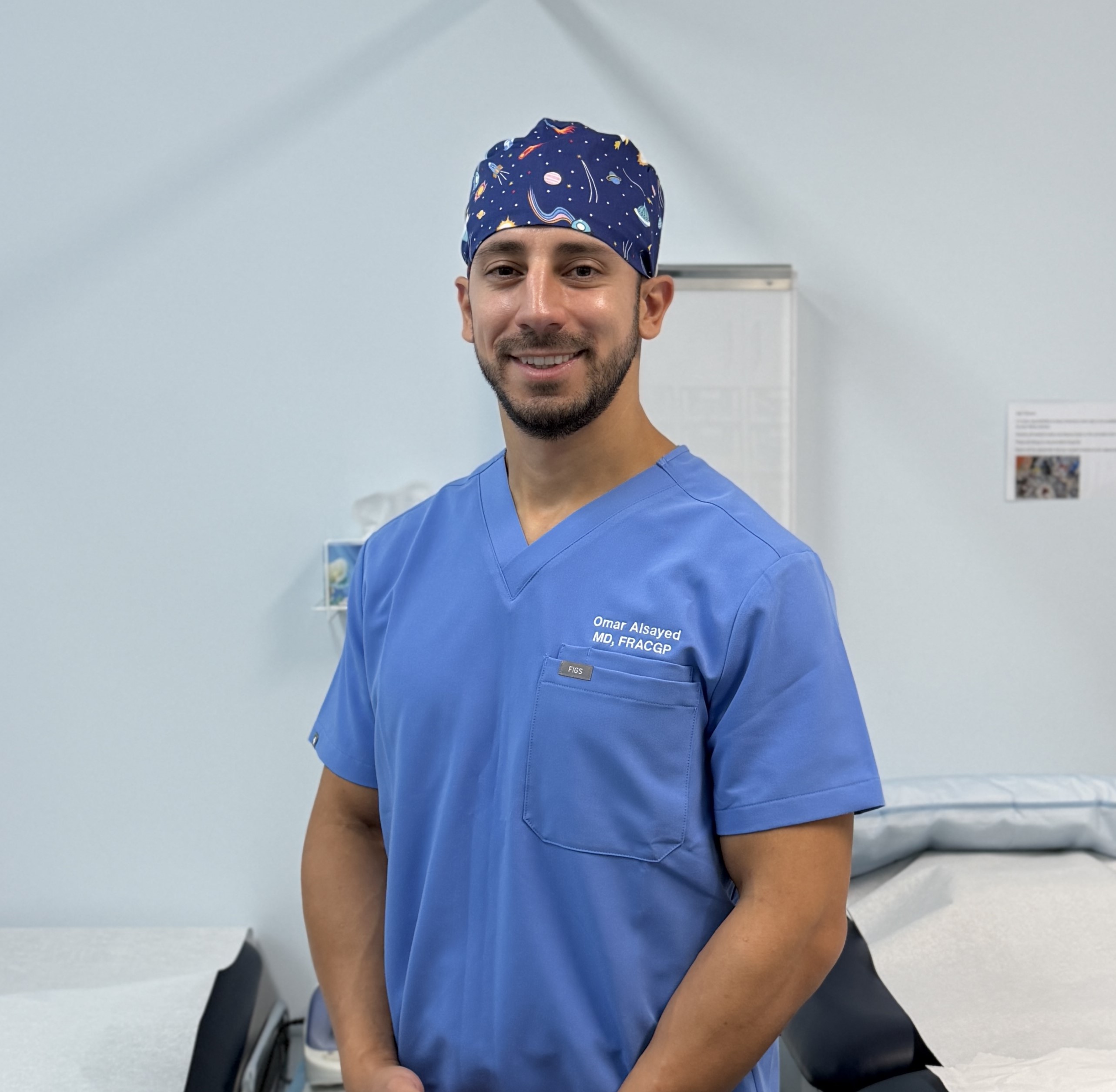 Dr omar alsayed portrait showing he is a board certified circumcision doctor